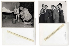 Lot of Twenty 10 x 8 Photos With Shemp as Third Stooge -- From Various Three Stooges Films -- 19 Glossy Photos, 1 Matte Finish -- Very Good Condition